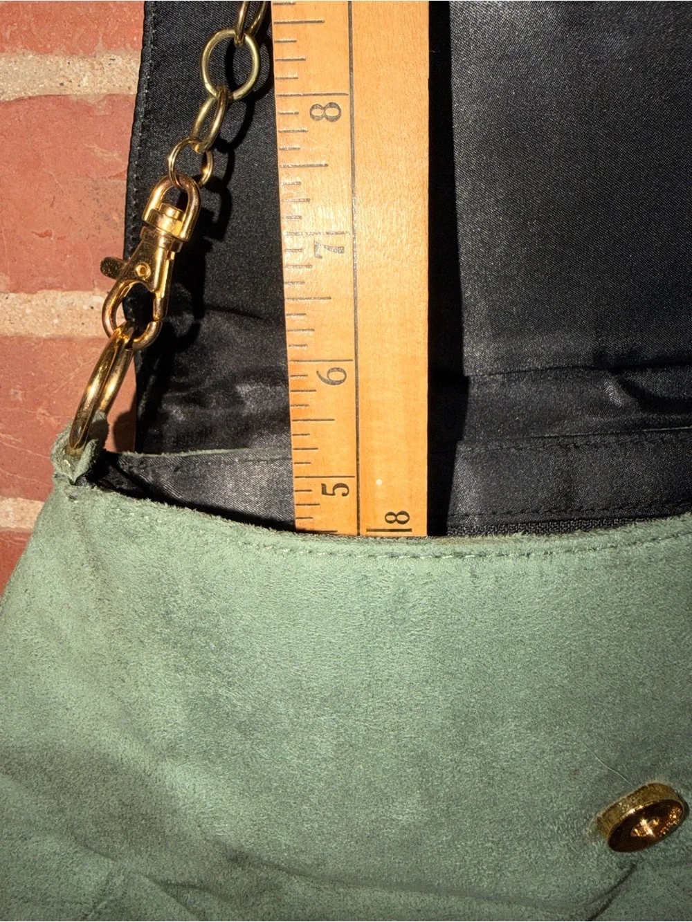 Bellini clutch green